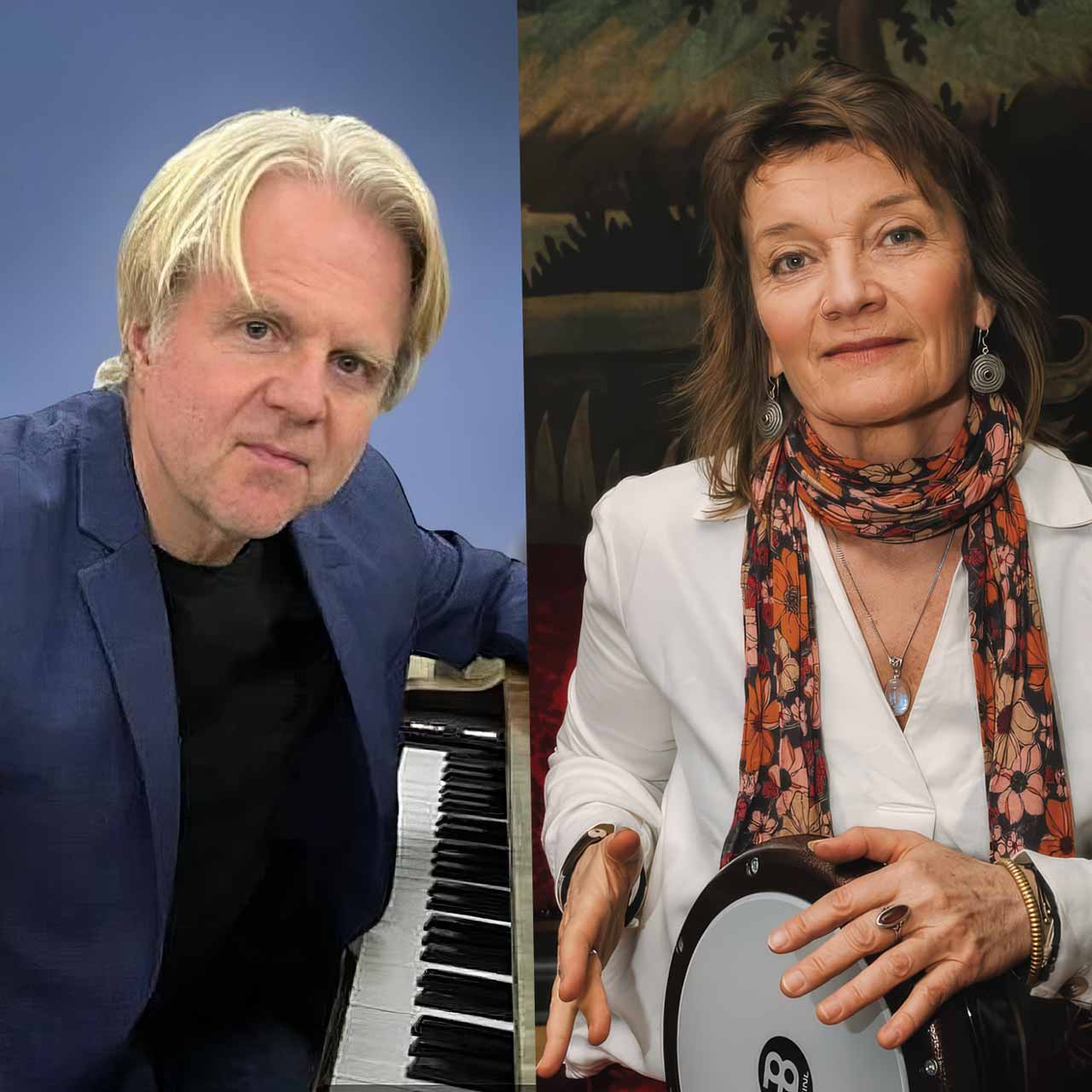David Bäck och Marianne Holmboe
