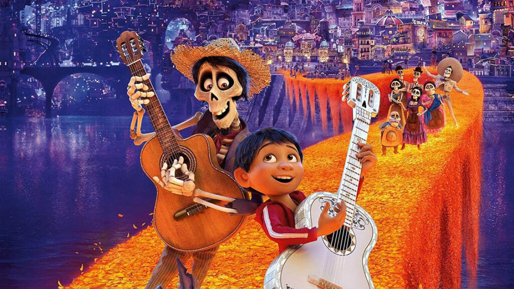 Filmaffisch för Pixars Coco