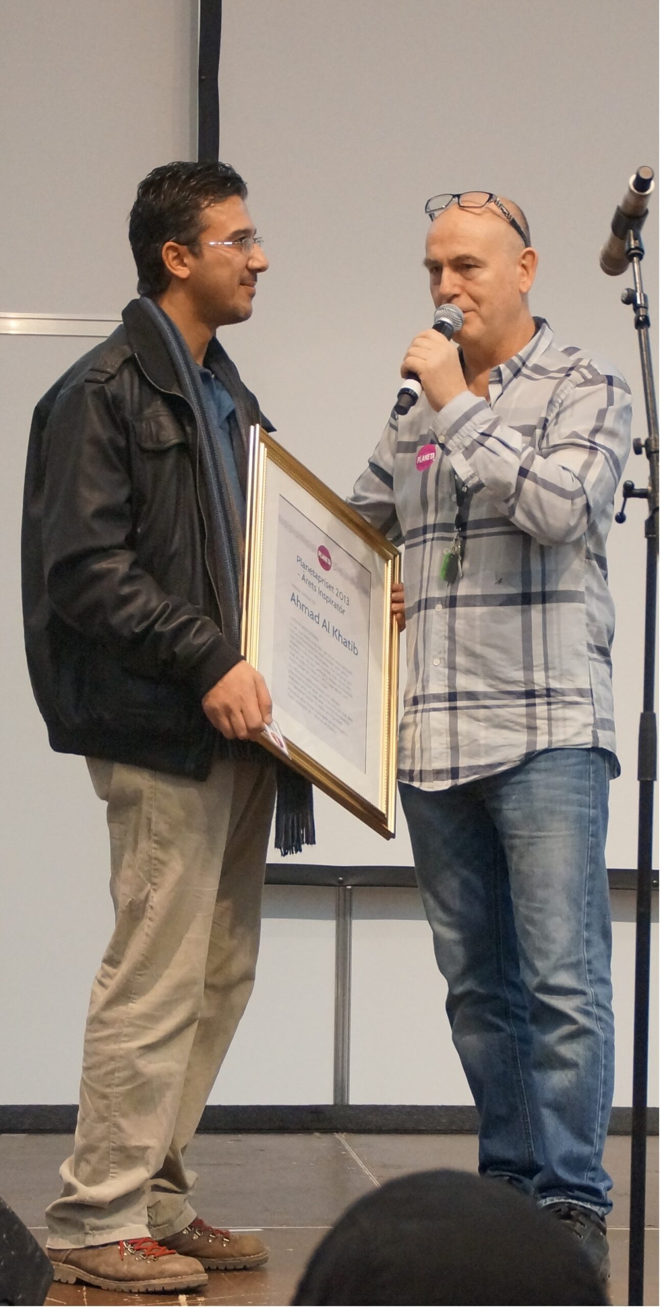 Vinnaren av Planetapriset 2013: Ahmad Al Khatib