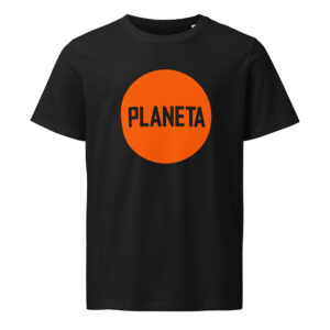Planeta svart t-shirt