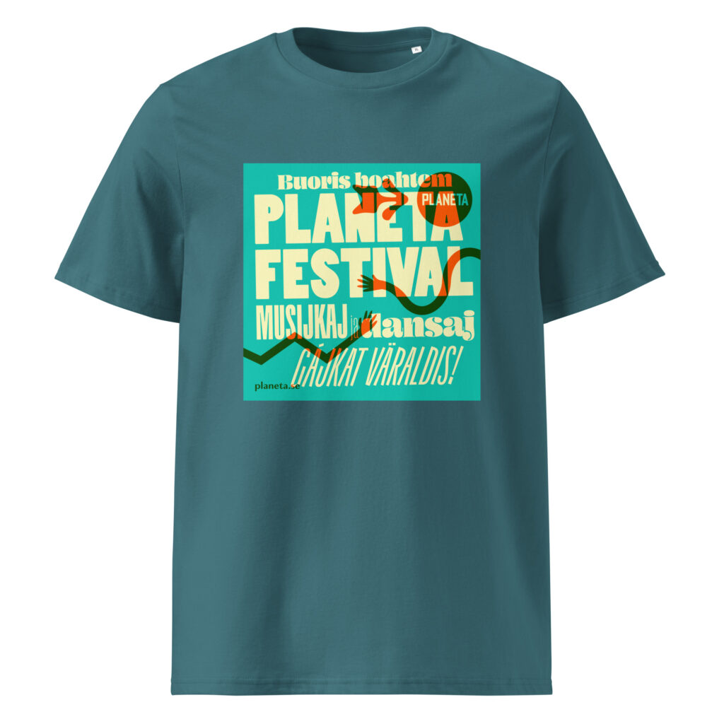 Buoris boahtem Planeta Festival 2026 T-shirt